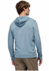 prAna M LS Hooded Tee GLACIER SKIES