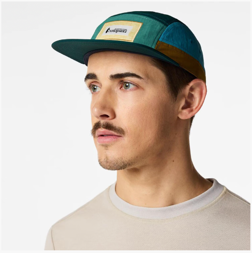 Cotopaxi Zen Garden Tech 5-Panel Hat JUNIPER / DEEP OCEAN