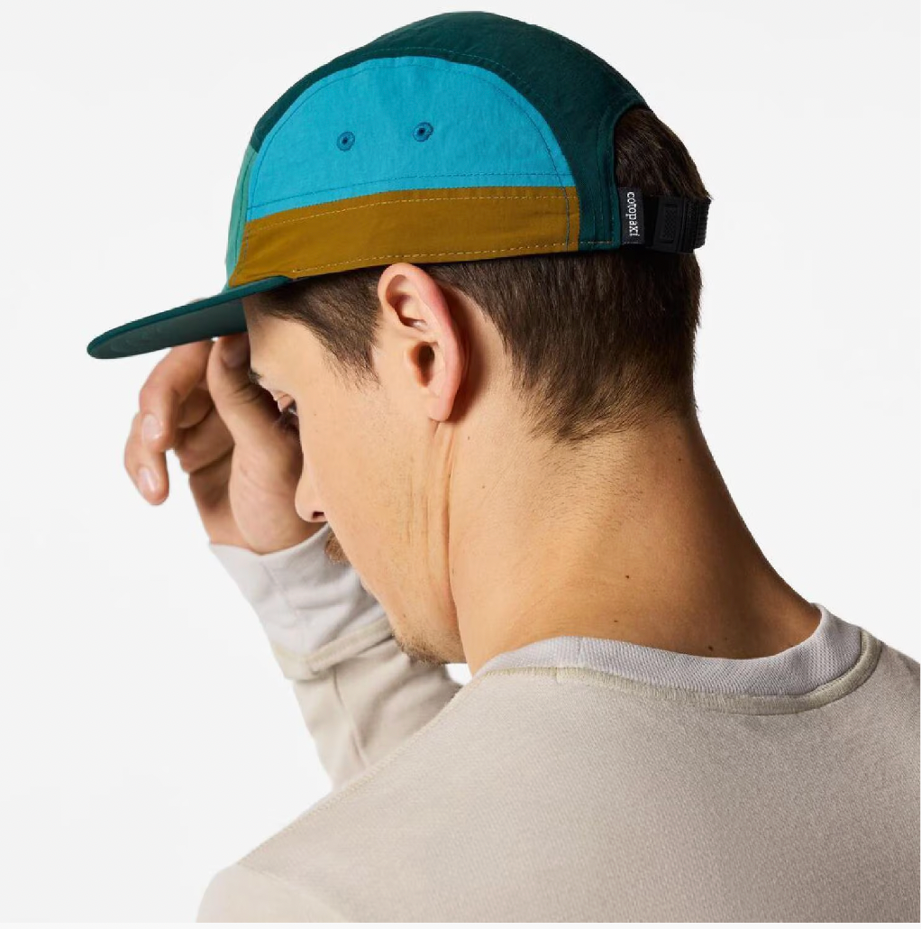 Cotopaxi Zen Garden Tech 5-Panel Hat JUNIPER / DEEP OCEAN