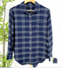 Flag & Anthem W LS Leetonia Boyfriend Shirt NAVY / WHITE