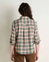 Toad & Co W LS Re-Form Flannel Boxy Shirt CILANTRO PATTERN
