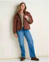 Toad & Co W Manzana Quilted Jacket MALBEC PRINT