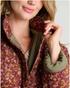 Toad & Co W Manzana Quilted Jacket MALBEC PRINT