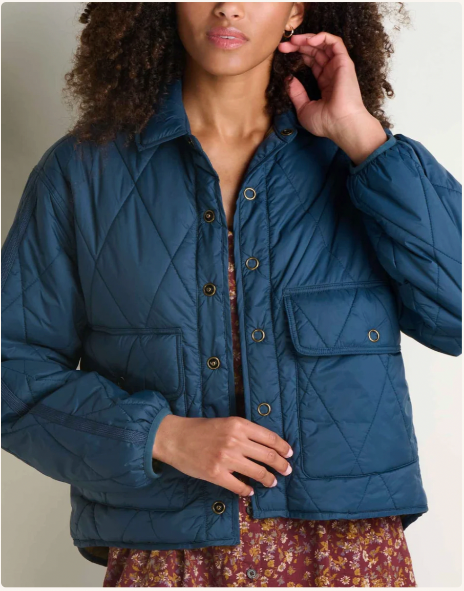 Toad & Co W Roame Reversible Jacket MIDNIGHT / FIR