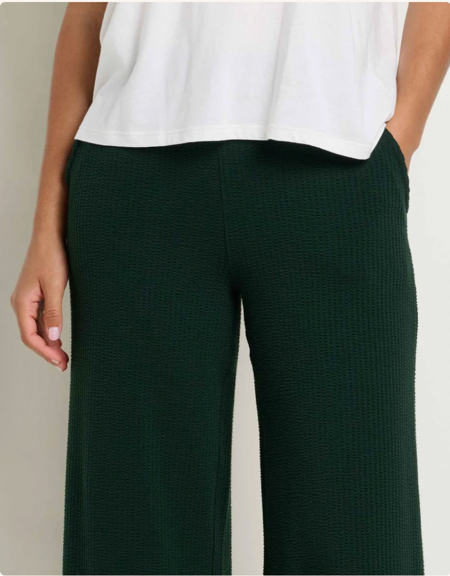 Toad & Co W Chaka Wide Leg Pant SERRANO TEXTURE