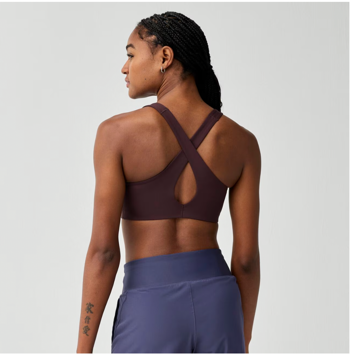 Brooks W Chaser Padded Bra COCOA