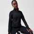Brooks W Dash 1/2 Zip 3.0 BLACK