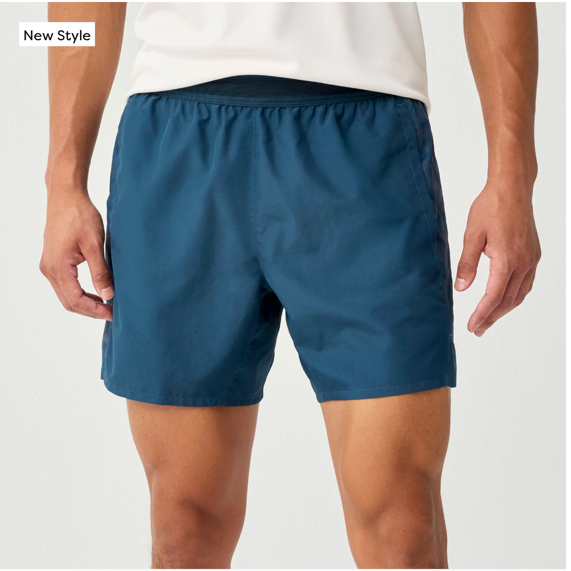 Brooks M Dash Reflective Short REFLECTIVE WORDMARK INDIGO