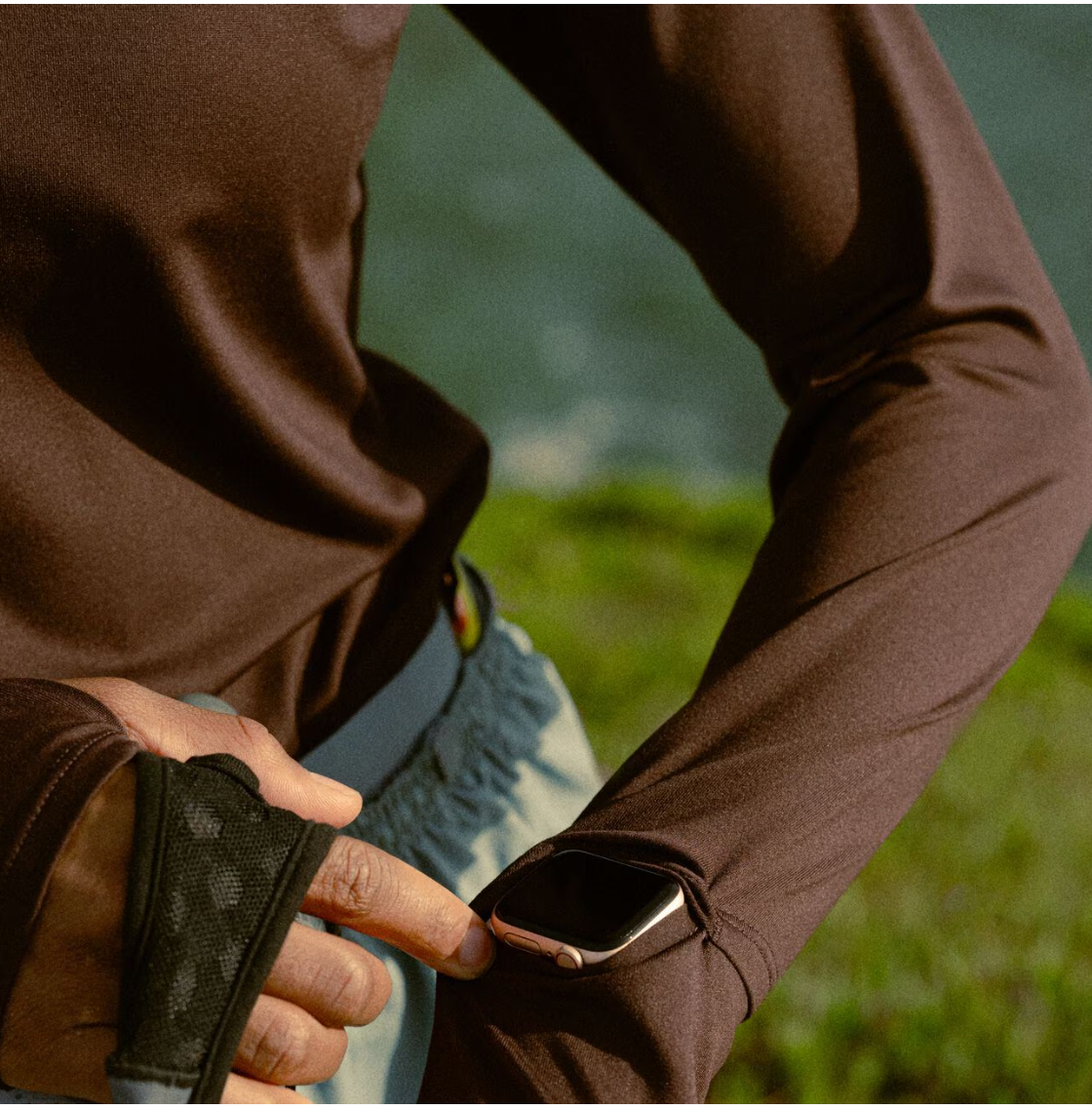 Brooks W Dash 1/2 Zip 3.0 COCOA