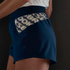 Brooks W Dash Reflective Short REFLECTIVE WORDMARK INDIGO