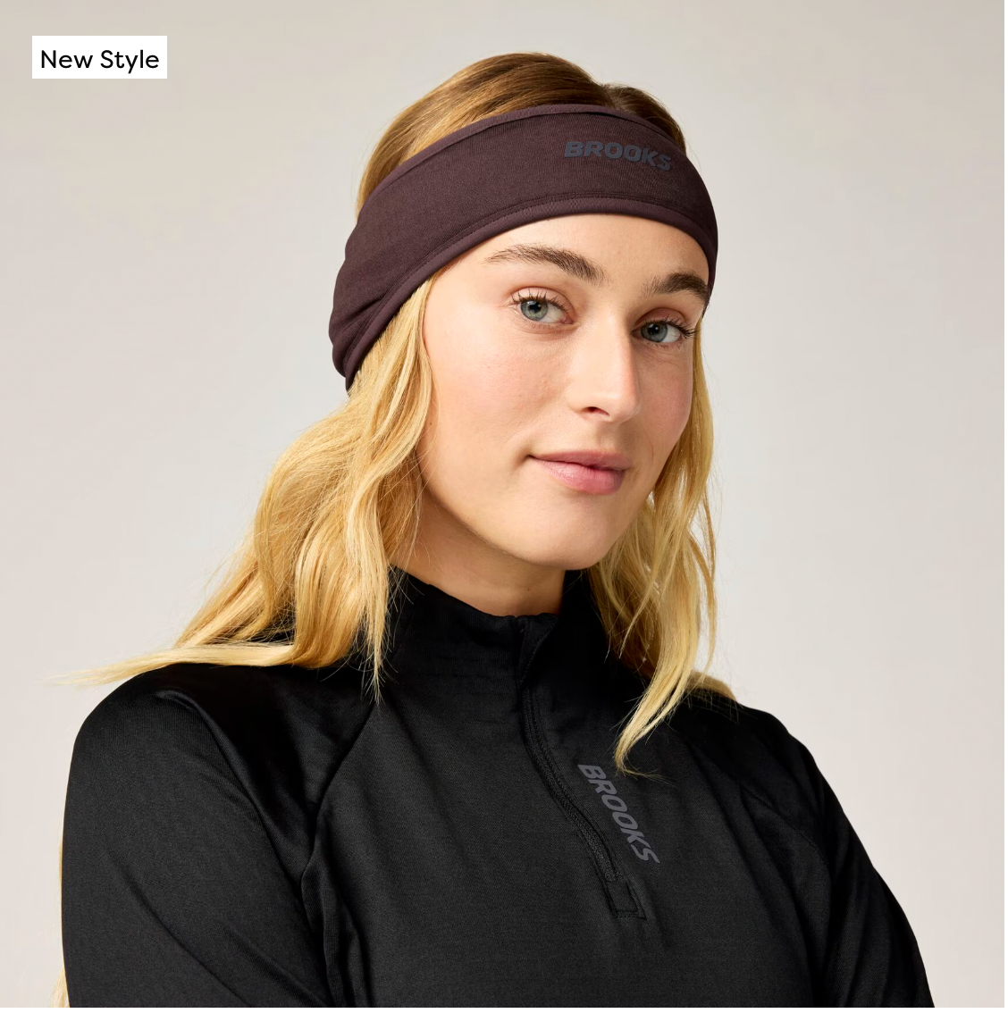 Brooks Momentum Thermal Headband COCOA