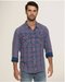 Flag & Anthem M LS Marbury Western Shirt INDIGO / RED
