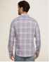 Flag & Anthem M LS Ladonia Vintage Shirt NAVY / MAUVE / WHITE