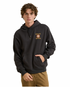 Rhythm M Surf Essentials Fleece Hoodie WASHED BLACK