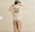 Rhythm M Cactus Fleece Hoodie MOONROCK