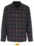 North River M LS Poly Plaid Shirt SALUTE