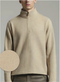 North River M 1/4 Zip Popcorn Fleece OATMEAL