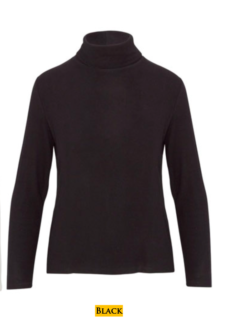 North River W Super Soft Turtle Neck BLACK