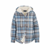 North River W Timberline Flannel Hoodie w/Sherpa WINDWARD