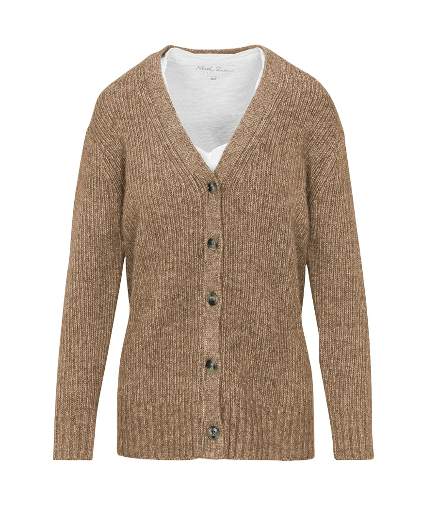 North River W Ashe Sweater Cardigan GOAT