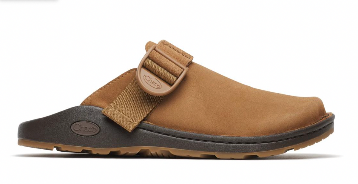 Chaco M Camino Suede Clog TOBACCO