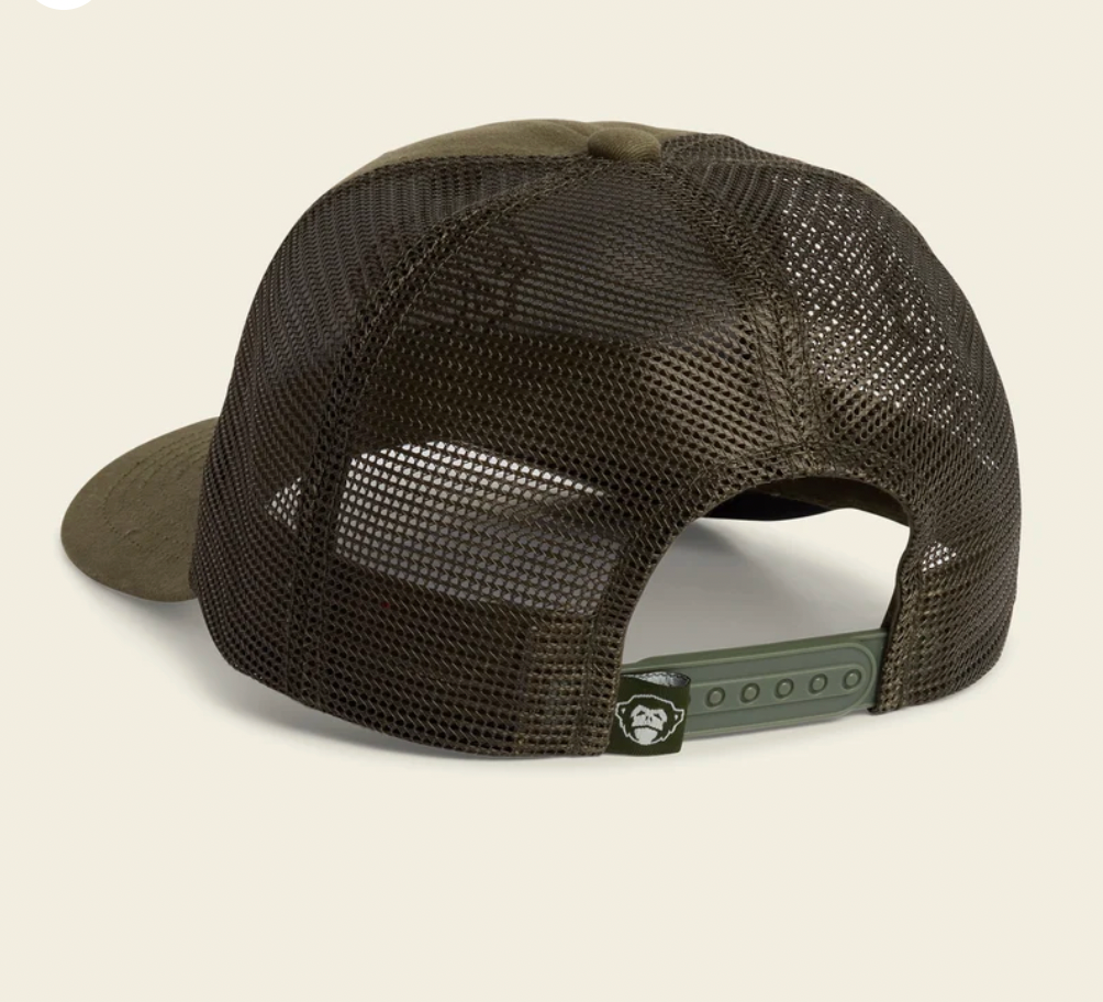 Howler Bros Standard Hat EL MONO BADGE: RIFLE GREEN