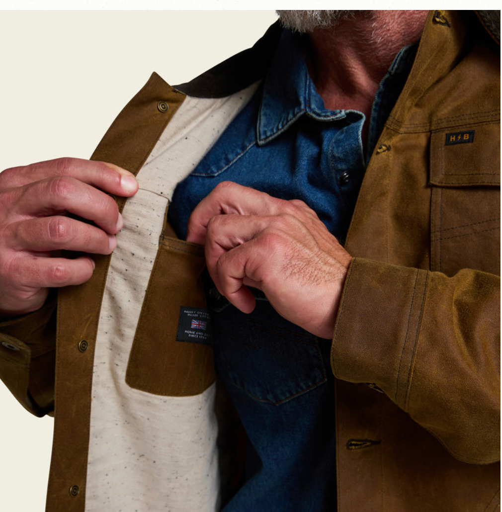 Howler Bros M Waxed Depot Jacket CAMEL