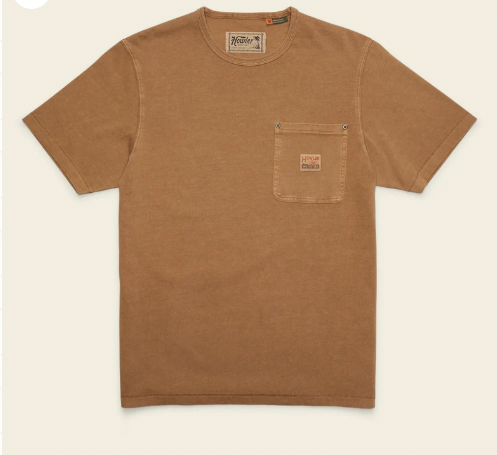 Howler Bros M SS Trade T-Shirt DUCK BROWN