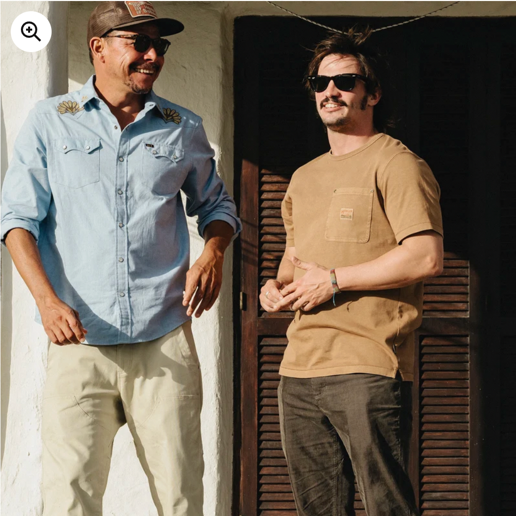 Howler Bros M SS Trade T-Shirt DUCK BROWN