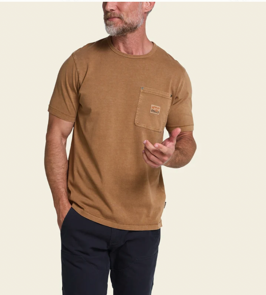 Howler Bros M SS Trade T-Shirt DUCK BROWN