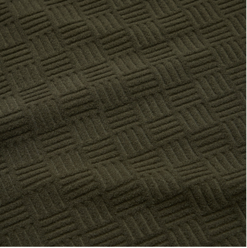 Howler Bros M Eleos Fleece Crewneck GRIDS: ARMY