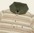 Howler Bros M Salvo Hooded Flannel PATHWAY STRIPE: DAWN
