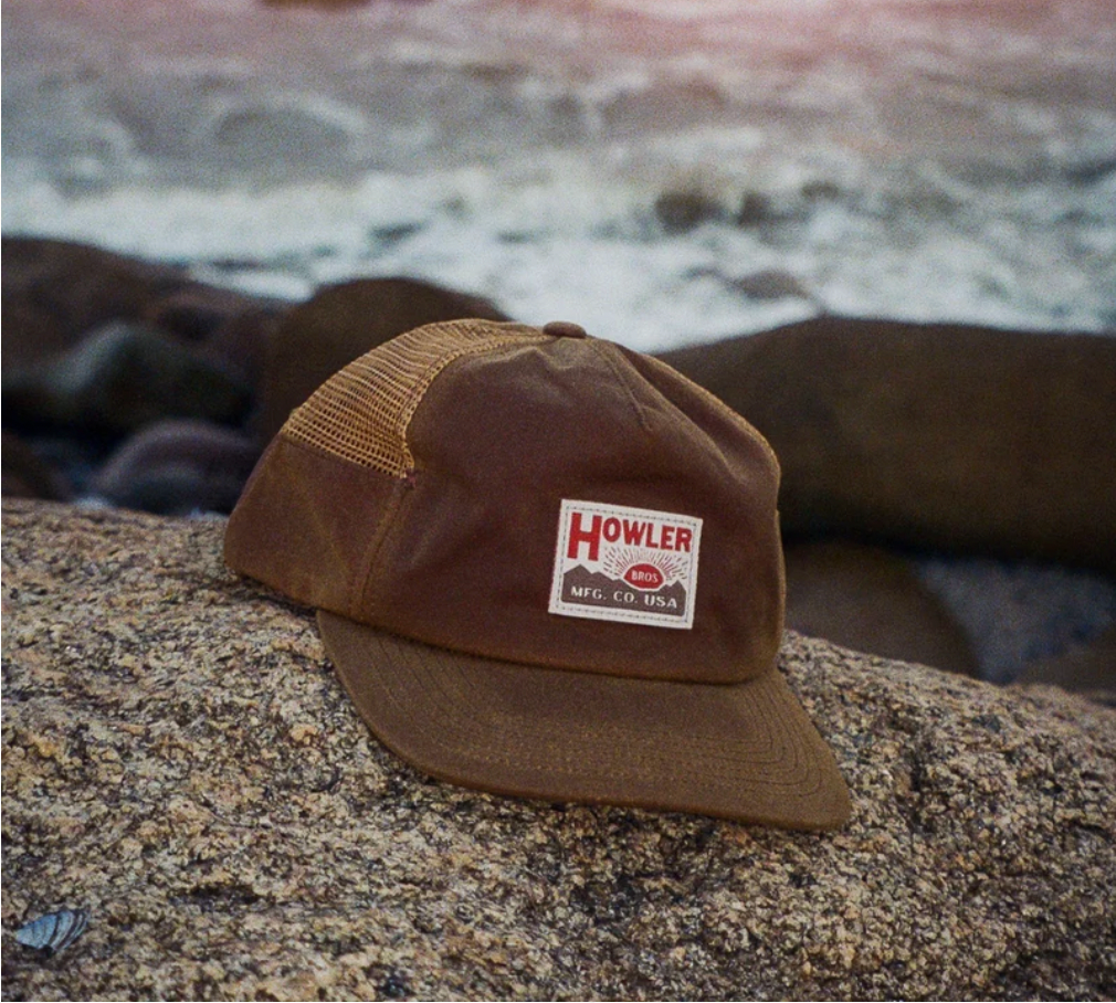 Howler Bros Unstructured Hat HB Mfg. Co: WAXED CANVAS