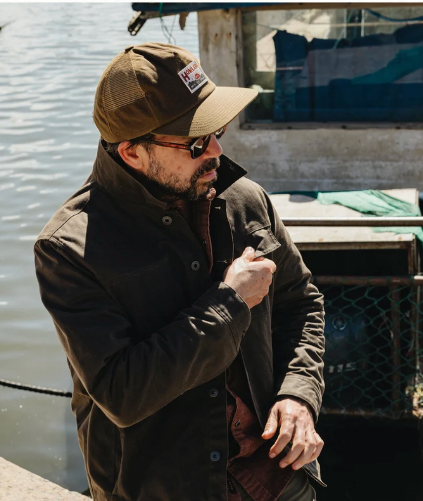 Howler Bros Unstructured Hat HB Mfg. Co: WAXED CANVAS