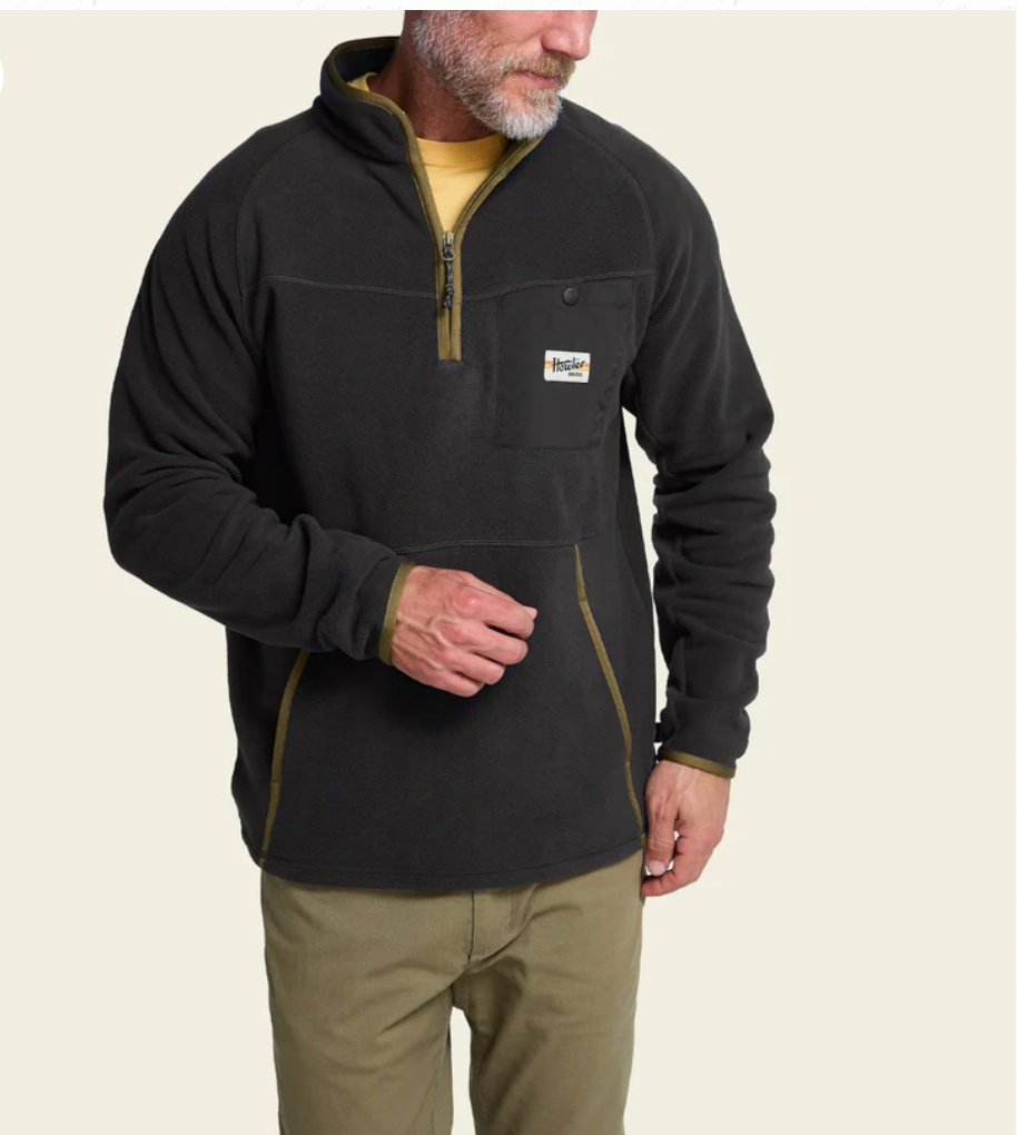Howler Bros M Free Range Fleece Pullover CARBONITE