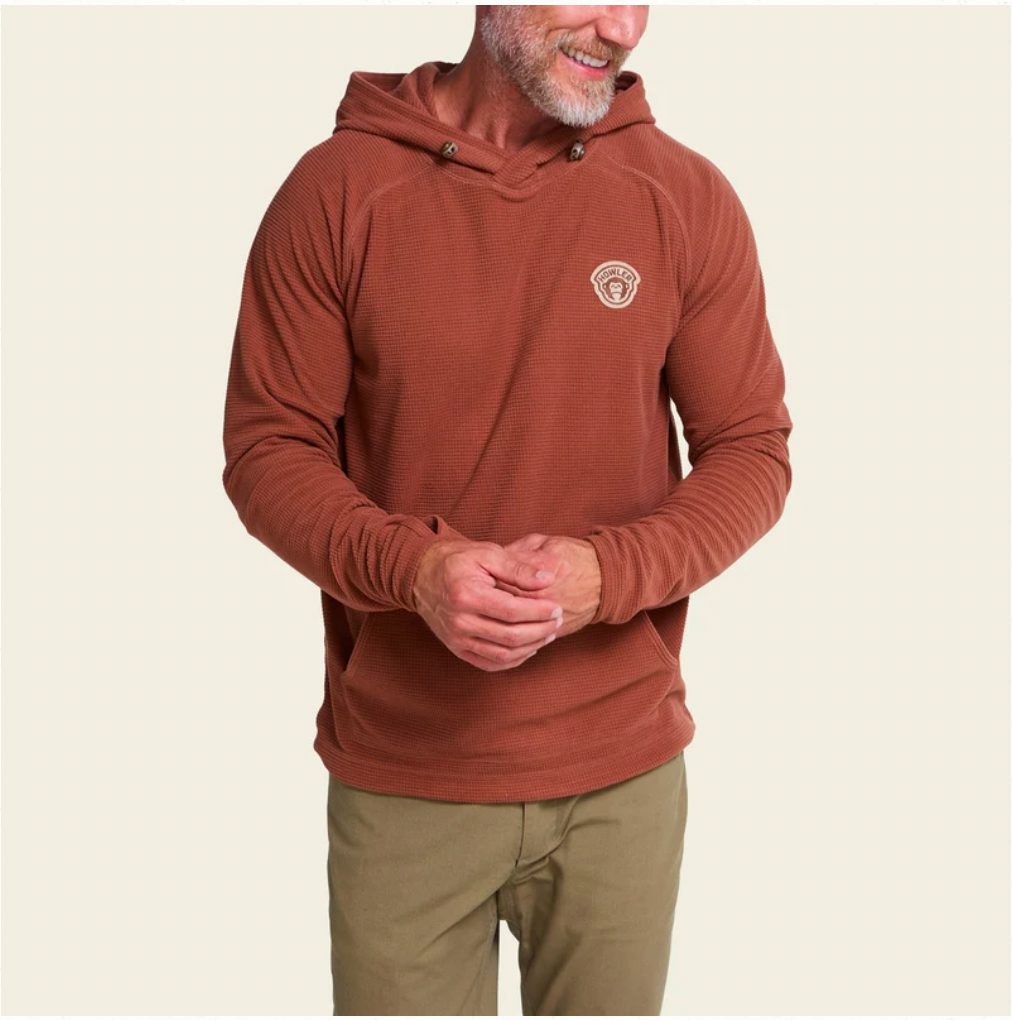 Howler Bros M Palo Duro Fleece Hoodie MINK BROWN