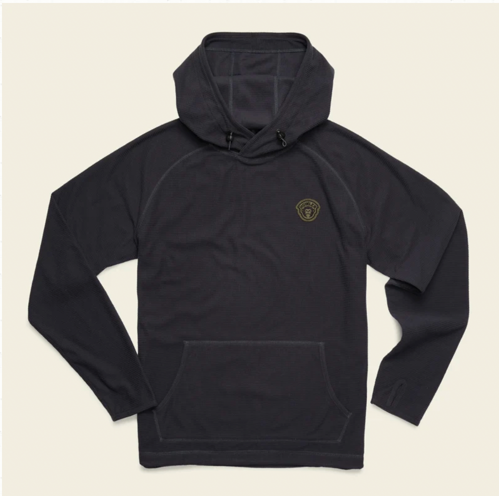 Howler Bros M Palo Duro Fleece Hoodie ANTIQUE BLACK