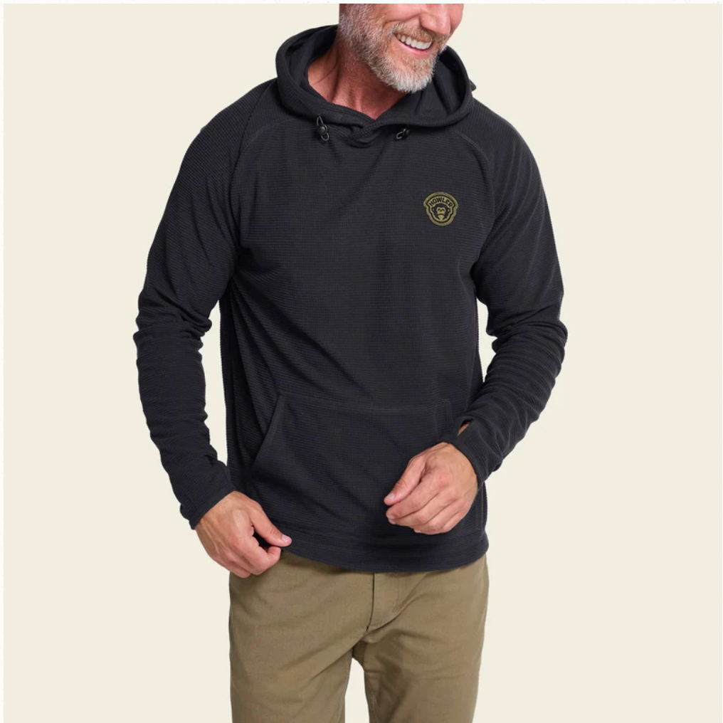 Howler Bros M Palo Duro Fleece Hoodie ANTIQUE BLACK