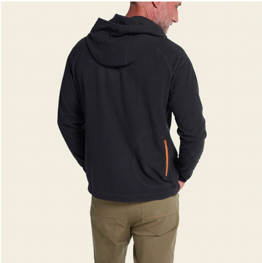 Howler Bros M Palo Duro Fleece Hoodie ANTIQUE BLACK