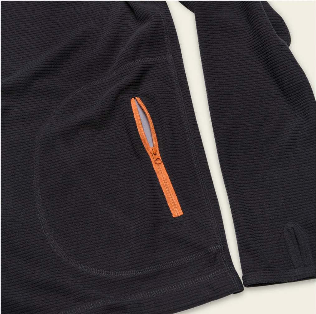Howler Bros M Palo Duro Fleece Hoodie ANTIQUE BLACK