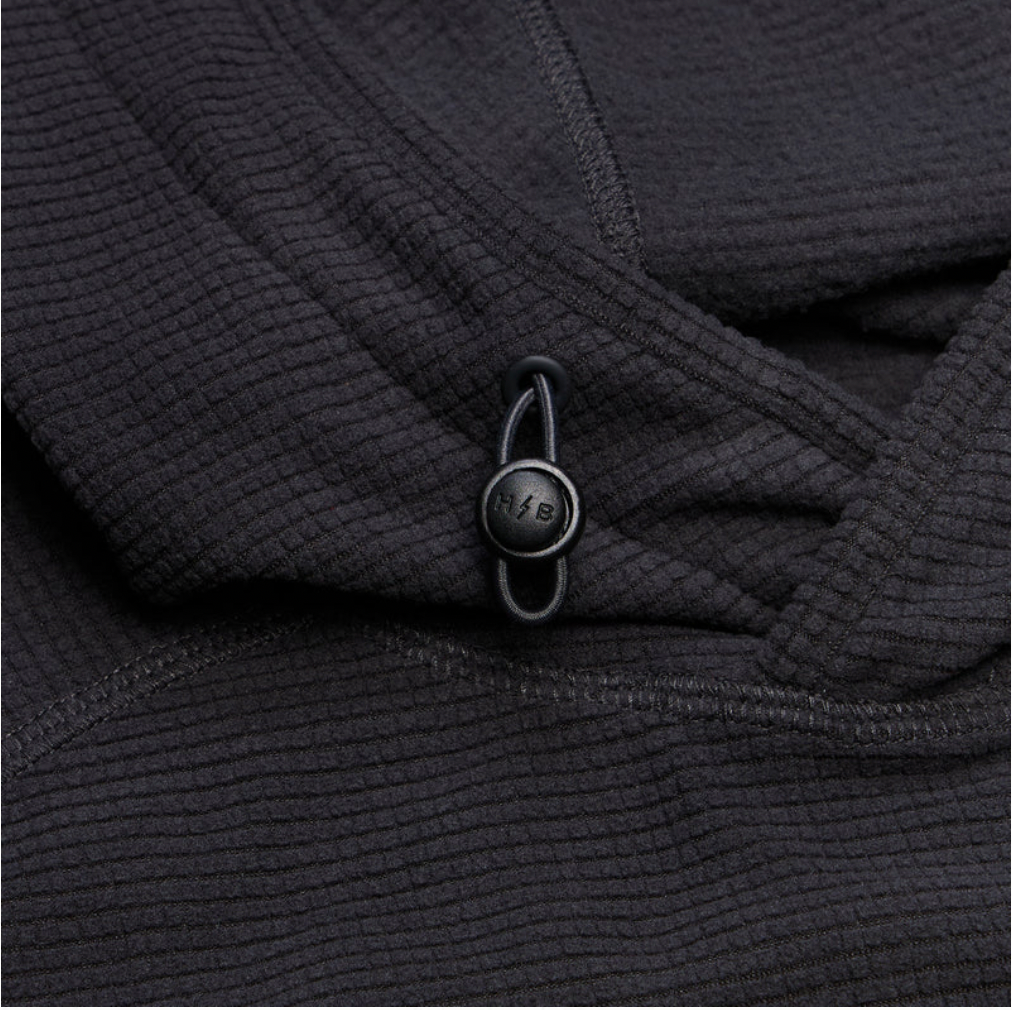 Howler Bros M Palo Duro Fleece Hoodie ANTIQUE BLACK
