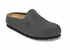 Birkenstock W Amsterdam Wrapped Suede Leather CHARCOAL