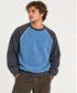 Rhythm M Heavyweight Raglan Polar Crew SLATE