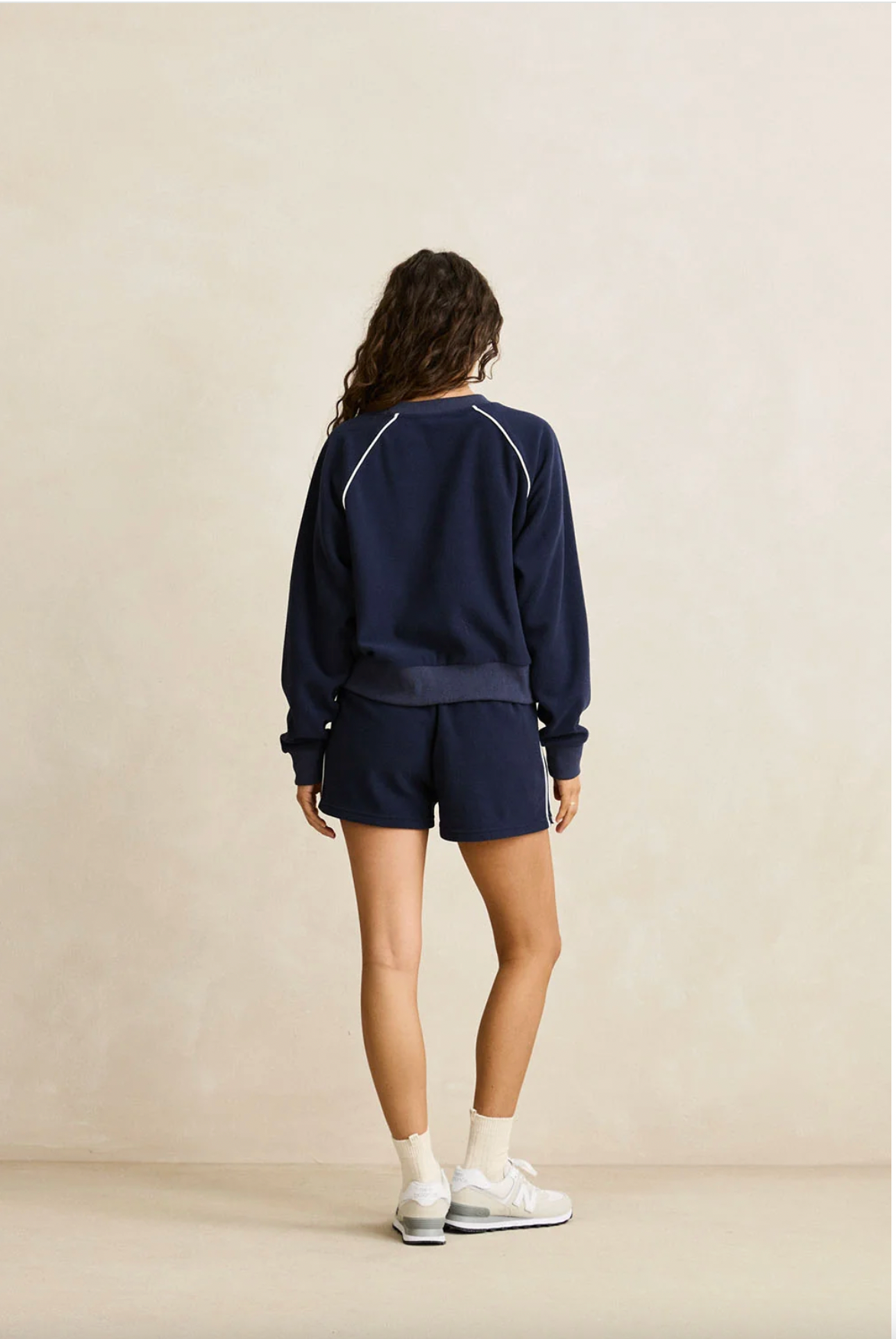 Rhythm W Pipe Polar Fleece Short OCEAN