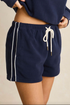 Rhythm W Pipe Polar Fleece Short OCEAN