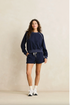 Rhythm W Pipe Polar Crewneck OCEAN