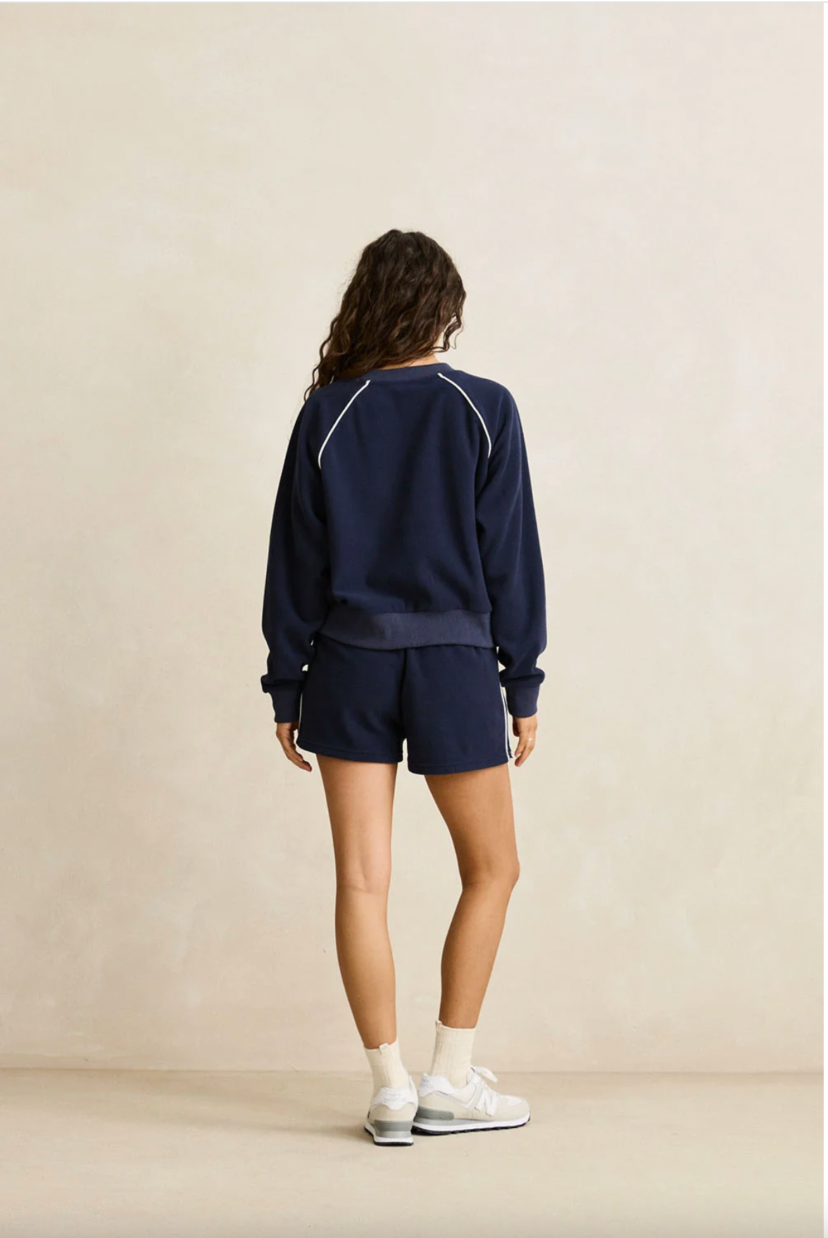 Rhythm W Pipe Polar Crewneck OCEAN