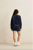 Rhythm W Pipe Polar Crewneck OCEAN