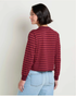 Toad & Co W LS Boundless Jersey Tee PORT PATTERN