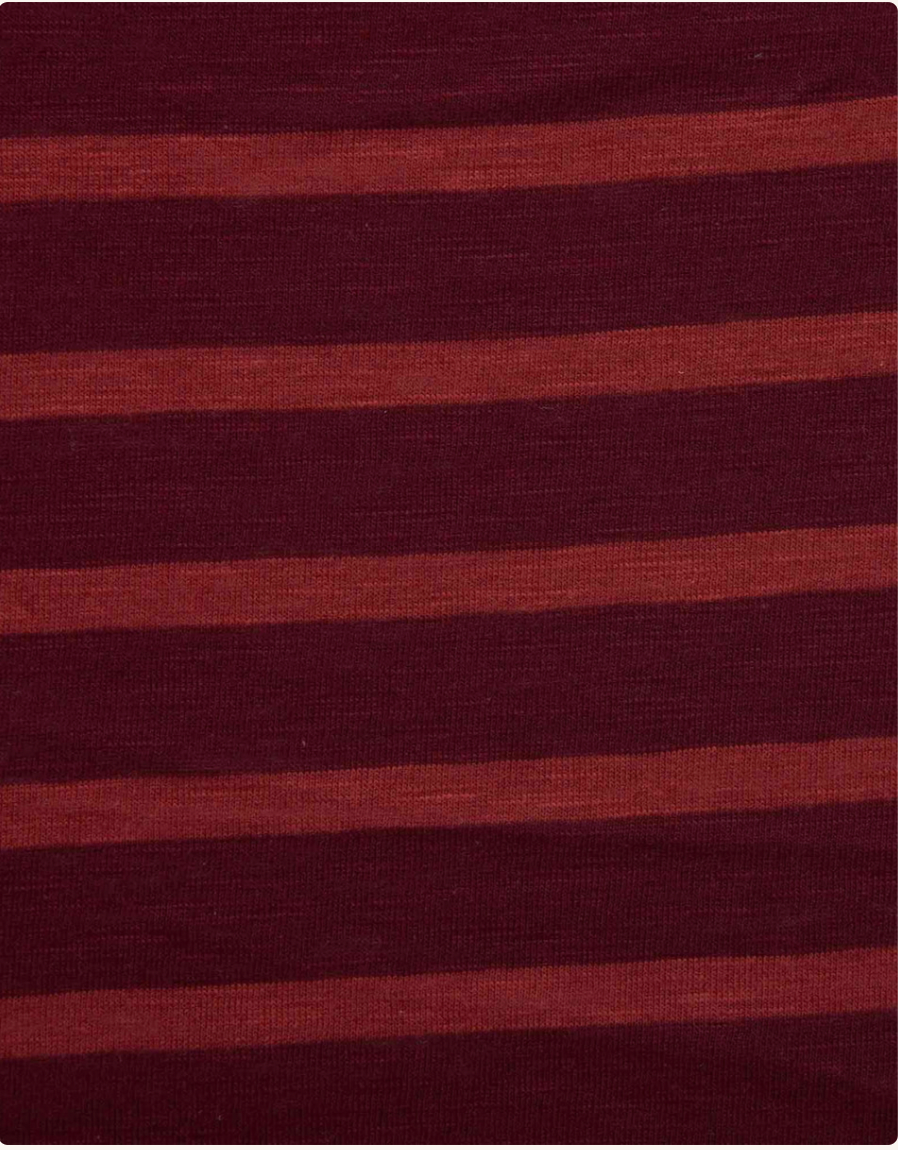 Toad & Co W LS Boundless Jersey Tee PORT PATTERN